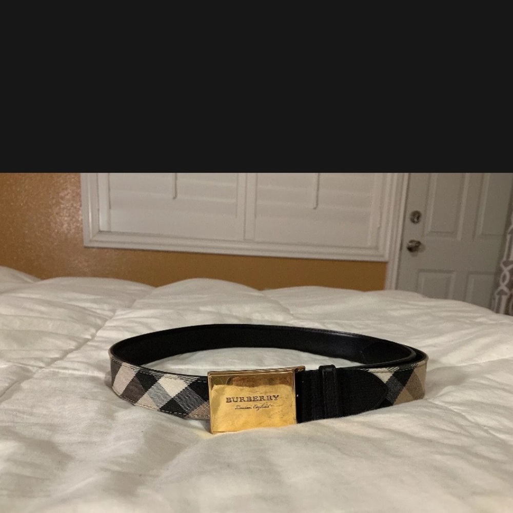 Used Burberry Belt